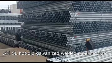 Hot Dip Galvanized Steel Pipe For Greenhouse Fra