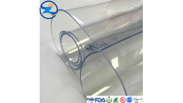 Super Transparent Flexible PVC Soft Sheet Roll