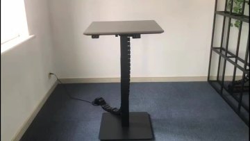 Green Small Height Adjustable Table With Lift Mechanism Electric convenient Table Leg Columns ergonomic desk1