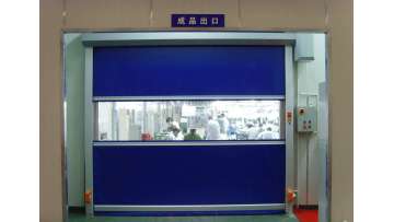 PVC fabric high speed roller shutter doors 