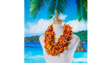 KN-hls003 plumeria leis