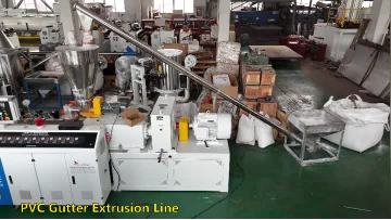 PVC Gutter extrusion line 