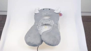 Plush Elephant Baby Cushion