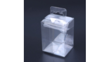 Plastic Printing PVC Boxes Display Packaging Folding Acetate Boxes Transparent Vinyl PVC PET RPET Packaging Hand Folded Boxes1