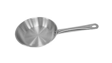 Compound bottom frying pan