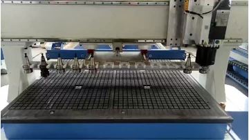 Linear ATC CNC Router  changing tools.mp4