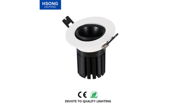 Hsong Lighting - Hot Sell LED Spotlight with Honeycomb 10 W Anti Glare Recessed Downlight Can be Customized LED COB Recessed Spotlights1