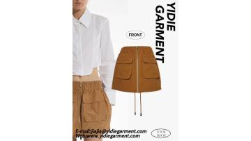 draw cord Cargo Skirt