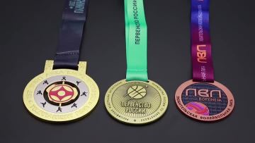 Custom race medals