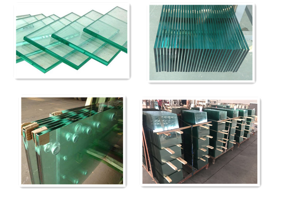 3-19mm Cut Size Clear Tempered  Glass For Furniture Toughened Glass