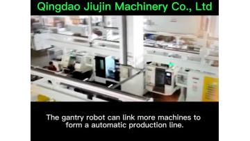 3.Gantry Robot With More CNC Machines