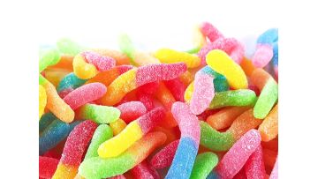 Sour Worms Bulk Gummy Candy