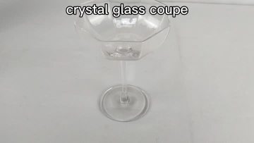 Special Crystal Coupe Cocktail Champagne Glasses