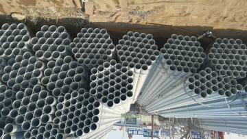 Galvanized pipe inventory