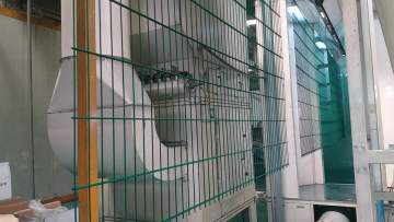 Powder coated 656 Double Wire Mesh Fencing (Manufacture)1