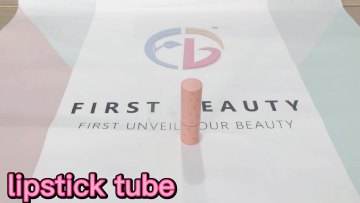 Hiqh Quality Orange Aluminum Custom Lipstick Tube