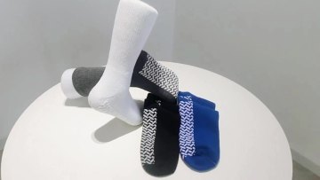 unisex anti slip sock long diabetic socks kaos kaki loose diabetes socks extra large calceta1