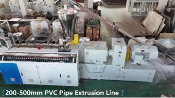 200-500mm big diameter  PVC extrusion line 
