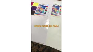 Printable PVC Adhesive Vinyl Film Roll for Dye and Pigment1