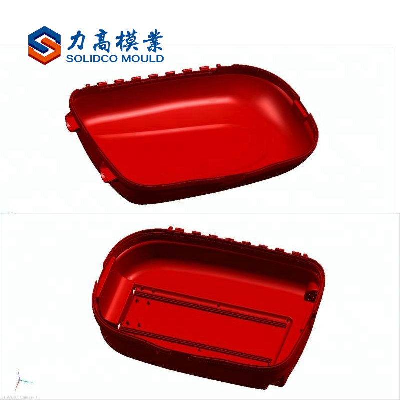 Plastic injection luggage box mold