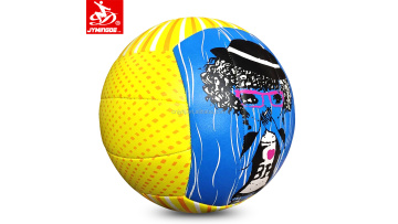PU / PVC / TPU Machine Stitched Colorful Inflatable soft beach volleyball ball1