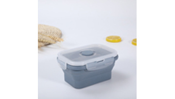 350ml Microwavable Silicone Food Storage Containers Collapsible Lunch Box Reusable bento Lunch Box sets1