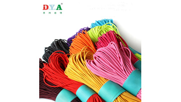 Elastic cord production