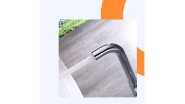 Sanitary Taps Chrome Bathroom Basin Faucet Hot Cold Water Mixer Wall Mounted Basin Faucet Metered Faucets Single Hole Ceramic1