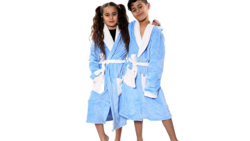 kids fleece bathrobeca01