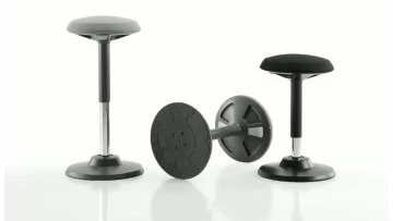 Modern design ergonomic comfortable soft seats adjustable height wobble stool chair1