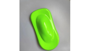 fluorescent green powder coating