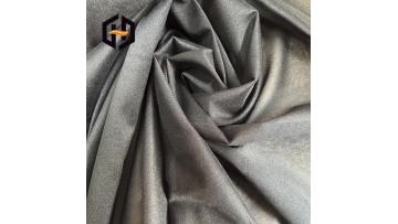 Black lining fabric