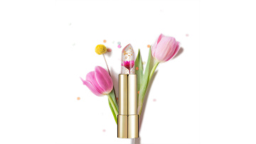 dry flower lipstick