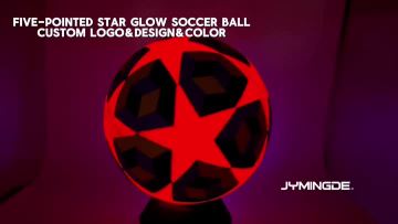 Star Style USB Rechargeable light up soccer ball