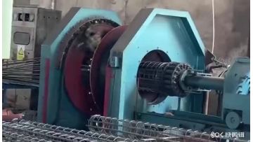 spun concrete transmission pole making welding machine1