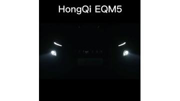Pure electric new energy vehicle hongqi e-qm5