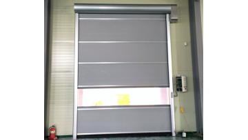 PVC fabric rapid rolling up doors for RGV factory