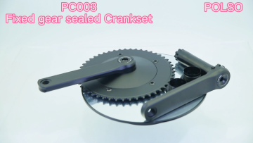 POLSO PC003  Fixed Gear Bike Crank Set 165mm Crank Sealed Crank1