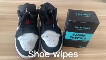 shoe cleaning wipes