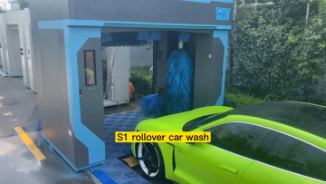 5 brushes rollover reciprocating car wash foam machine price fully automatic self service car wash equipment for sale in germany1