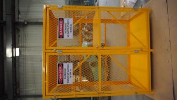 Manufacturer selling light color high quality compressed gas cylinder storage cage1