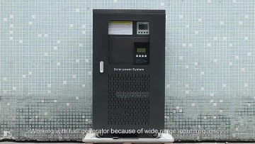 20KW 220VAC/230VAC solar inverter without battery for solar panel system1
