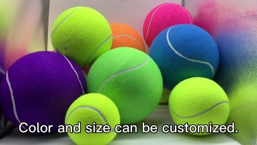 Hot sale custom logo printed giant soft tennis balls price1