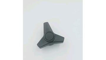 Strong torque Triangle arrow type fastening handle insert brass thread Bakelite /plastic three lobe clamping  knob1