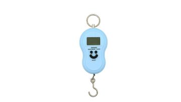 Luggage scale with smile face 1