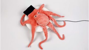 Plush Handpuppet Octopus for Baby