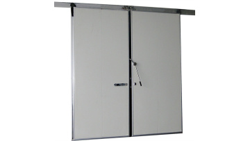 Thermal insulated cold room sliding doors