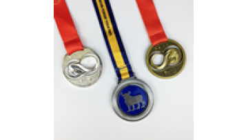 Award zinc alloy custom metal 3D hollow running medal 42KM marathon medal1