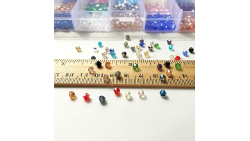 Hot Sale Multi Color Round Beaded For DIY Jewelry Making Glass Beads jewellery beads1