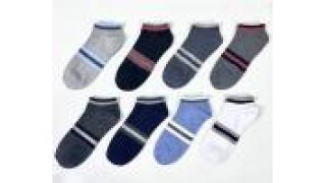 Men's Socks Low Moq custom Logo 100% Organic Cotton Breathable Compression  polychromatic Invisible crew men socks for men1